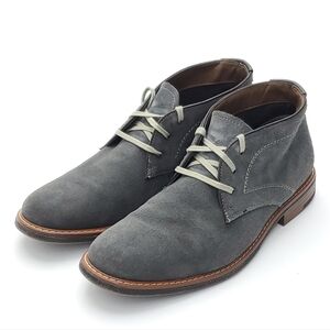 J. Murphy Desert Gray Mens Chukka Boots Lace Up Preppy Academia Casual Shoes 9.5